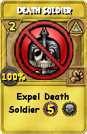 Wizard101 Myth spell card: Death Soldier, Spell ID 15762
