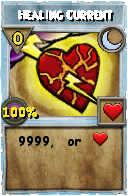 Wizard101 Moon spell card: Healing Current, Spell ID 15868