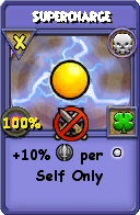 Wizard101 Death spell card: Supercharge, Spell ID 15955