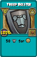 Wizard101 Myth spell card: Troop Bolster, Spell ID 15964