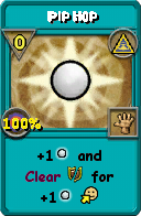 Wizard101 Myth spell card: Pip Hop, Spell ID 15992