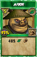 Wizard101 Life spell card: Aiuchi, Spell ID 15466