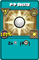 Wizard101 Myth spell card: PiP Broker, Spell ID 15155