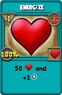 Wizard101 Balance spell card: Energize, Spell ID 16027