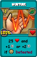 Wizard101 Life spell card: Nurture, Spell ID 16029