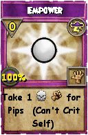 Wizard101 Storm spell card: Empower, Spell ID 16050