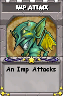 Wizard101 School 16 spell card: Imp Attack, Spell ID 16113