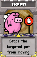 Wizard101 School 16 spell card: Stop Pet, Spell ID 16276