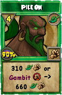 Wizard101 Life spell card: Pile On, Spell ID 16336