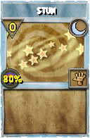 Wizard101 Moon spell card: Stun, Spell ID 16352