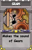 Wizard101 School 16 spell card: Gears, Spell ID 16421