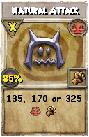 Wizard101 Balance spell card: Natural Attack, Spell ID 16428
