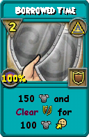 Wizard101 Myth spell card: Borrowed Time, Spell ID 16538