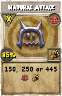 Wizard101 Balance spell card: Natural Attack, Spell ID 16615