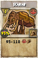 Wizard101 Balance spell card: Scarab, Spell ID 16643