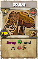 Wizard101 Balance spell card: Scarab, Spell ID 16644