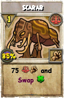Wizard101 Balance spell card: Scarab, Spell ID 16645