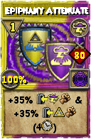 Wizard101 Storm spell card: Epiphany Attenuate, Spell ID 16647