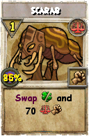 Wizard101 Balance spell card: Scarab, Spell ID 16694