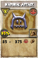 Wizard101 Balance spell card: Natural Attack, Spell ID 16738