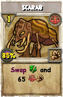 Wizard101 Balance spell card: Scarab, Spell ID 16746
