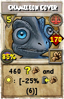 Wizard101 Balance spell card: Chameleon Cover, Spell ID 16768
