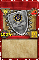 Wizard101 Fire spell card: Mysterious Werewolf - Cleanse Ward And Curse, Spell ID 16930