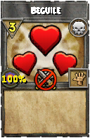 Wizard101 Death spell card: Beguile, Spell ID 16144