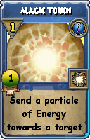 Wizard101 Cantrips spell card: Magic Touch, Spell ID 16456