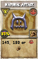 Wizard101 Balance spell card: Natural Attack, Spell ID 16300