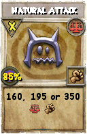 Wizard101 Balance spell card: Natural Attack, Spell ID 16301