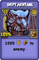 Wizard101 Sun spell card: Shift Akhtang, Spell ID 16339