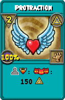 Wizard101 Myth spell card: Protraction, Spell ID 17048