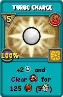 Wizard101 Fire spell card: Turbo Charge, Spell ID 17050