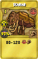 Wizard101 Balance spell card: Scarab, Spell ID 17138