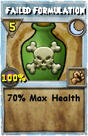 Wizard101 Moon spell card: Failed Formulation, Spell ID 17185