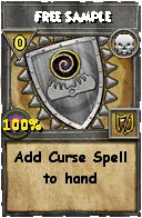 Wizard101 Death spell card: Free Sample, Spell ID 17204