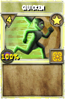 Wizard101 Star spell card: Quicken, Spell ID 17238
