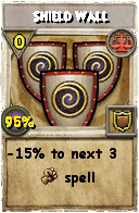 Wizard101 Balance spell card: Shield Wall, Spell ID 17265