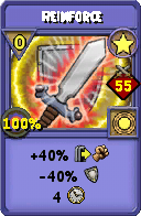 Wizard101 Star spell card: Reinforce, Spell ID 17269
