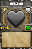 Wizard101 Death spell card: Infection, Spell ID 17292