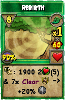 Wizard101 Life spell card: Rebirth, Spell ID 17301