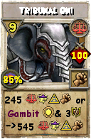 Wizard101 Balance spell card: Tribunal Oni, Spell ID 17364