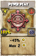 Wizard101 Balance spell card: Power Play, Spell ID 17412