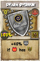 Wizard101 Balance spell card: Swarm Overrun, Spell ID 17517