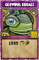 Wizard101 Storm spell card: Glowbug Squall, Spell ID 17571