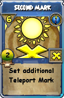 Wizard101 Cantrips spell card: Second Mark, Spell ID 17578