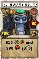 Wizard101 Balance spell card: Spiritual Tribunal, Spell ID 17584