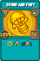 Wizard101 Storm spell card: Sound and Fury, Spell ID 17614