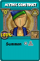 Wizard101 Myth spell card: Mythic Construct, Spell ID 17634